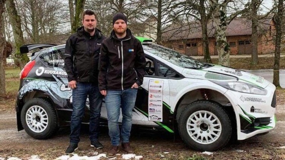 Christoffer Haglund och Jens Jakobsson körde in som totaltrea i en tvådagarstävling på Gotland.