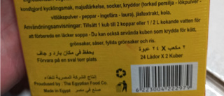 Grossist krävs på förklaring – vad är "konstgjord kycklingsmak" och "Laura"?