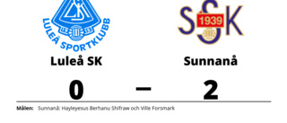 Hayleyesus Berhanu Shifraw och Ville Forsmark matchvinnare när Sunnanå vann