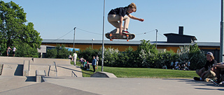 Skatetävling avgjordes i Ekholmen