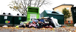 Skänkta kläder blev skräp i Johannelund