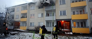 Man omkom i lägenhetsbrand