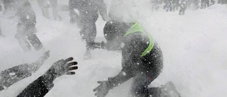 "Sprang runt och kastade snöbollar på fönster"