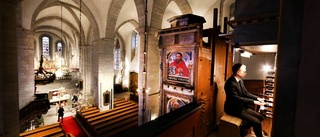 Vinterorgel med ung organisttrio