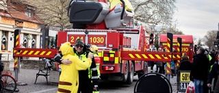 Därför var brandmännen på Systembolagets tak