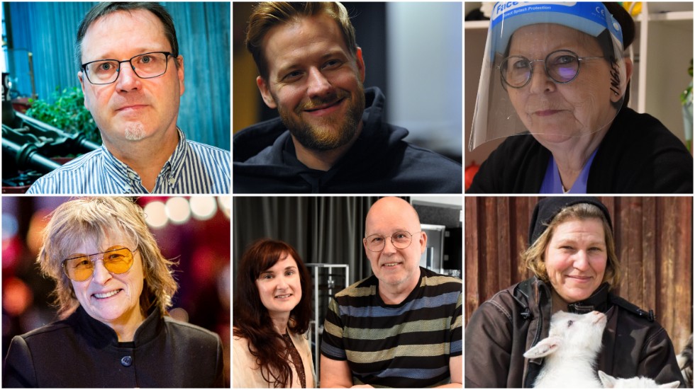 1. Ingemar Jonsson, 2. Linus Omark, 3. Inger Rismalm, 4. Gunilla Röör, 5. Fredrika Johansson & Örjan Esensjö, 6. Britta-Karin Staffansdotter.