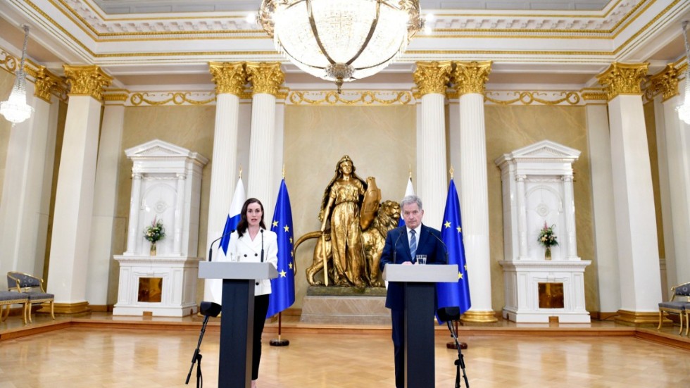 Finlands statsminister Sanna Marin och president Sauli Niinistö tillkännagav på söndagen att landet ansöker om medlemskap i Nato.