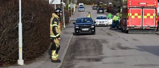 Cyklist blev påkörd av personbil