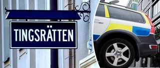 Tömde däck på polisens bil