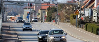 Stora gatuarbeten påverkar centrala gatan