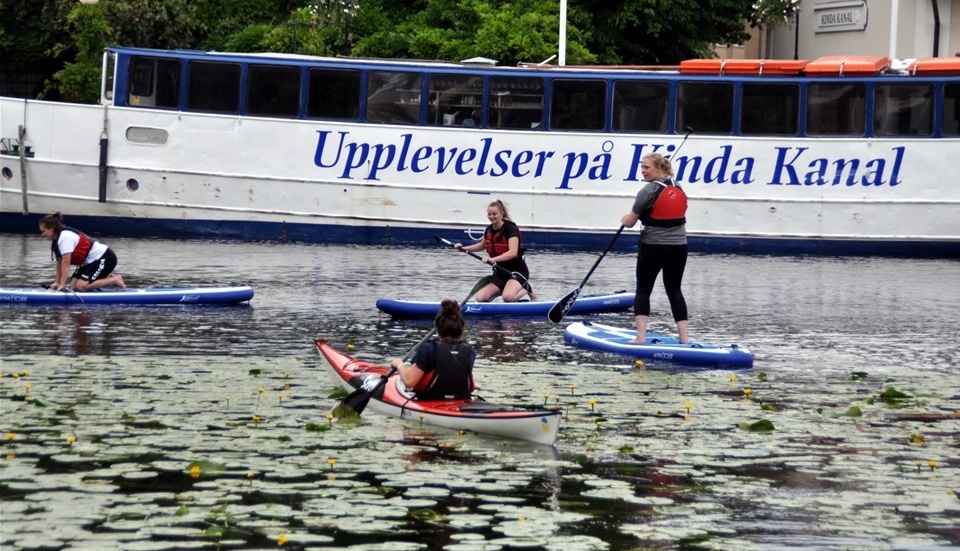 Prova på en upplevelse på Kinda kanal.