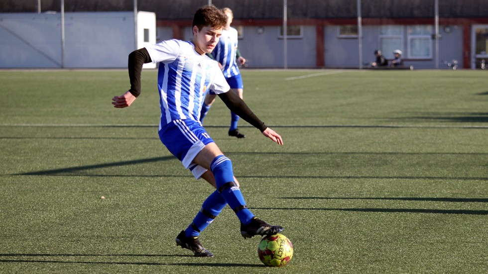Eddie Lundin och IFK besegrade Tjust med 4-1 i Smålandscupen.