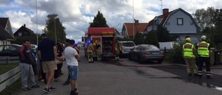 Stor insats efter larm om villabrand