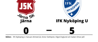 IFK Nyköping U vann enkelt borta mot Järna