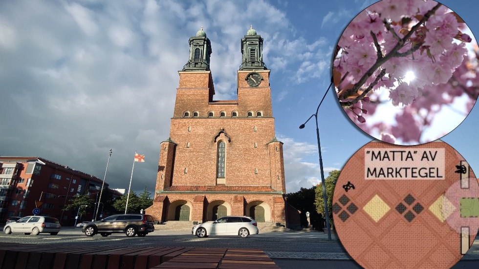 Ytan framför Klosters kyrka ska få ny gestaltning. Bland annat med körsbärsträd och en "tegelmatta".