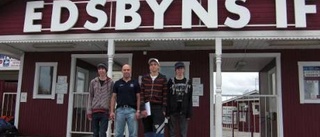 Trio från Faik på bandyskola