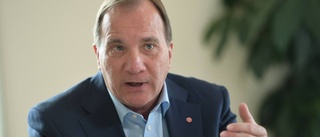 Löfven spelar högt