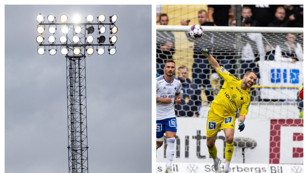 Strålkastarna var inte tända under IFK:s lördagsmatch mot Kalmar FF.