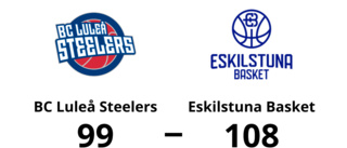 BC Luleå Steelers föll mot Eskilstuna Basket med 99-108