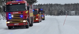 Larm om brand i industri var rök ur skorsten