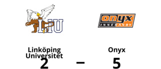 Onyx vann med 5-2 mot Linköping Universitet