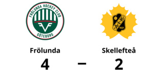 Frölunda vann toppmötet hemma mot Skellefteå