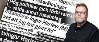 ”Sommarens mediedrev fällde Inger Harlevi som tvingades avgå”