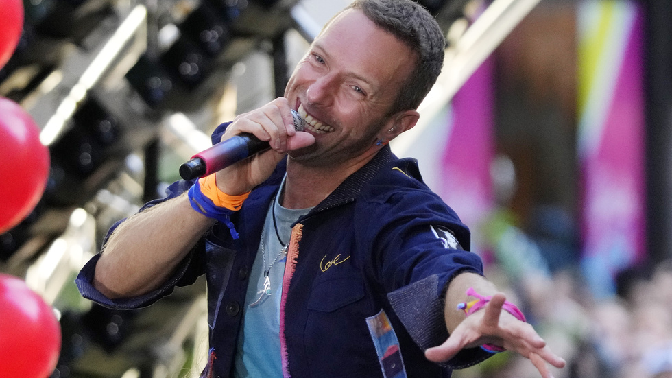 Chris Martin och hans Coldplay slår publikrekord med sin turné.