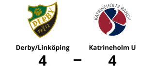 Derby/Linköping och Katrineholm U delade på poängen