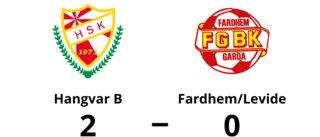 Hangvar B vann efter stark start mot Fardhem/Levide