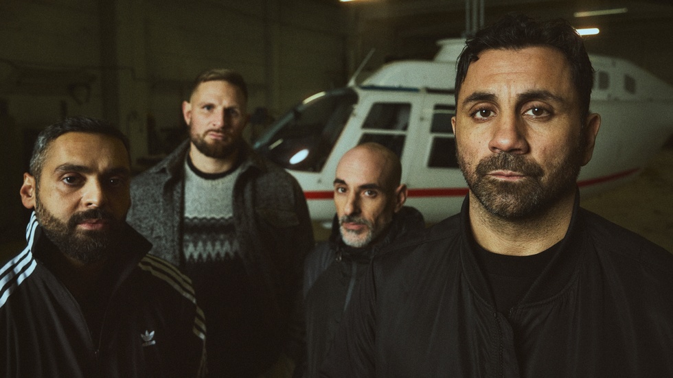 Ardalan Esmaili, Wim Elfwencrona, Dejan "Dajanko" Milacic och Mahmut Suvakci medverkar i Netflixserien "Helikopterrånet".