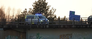 Kollision på Bergsviksbron orsakade totalstopp