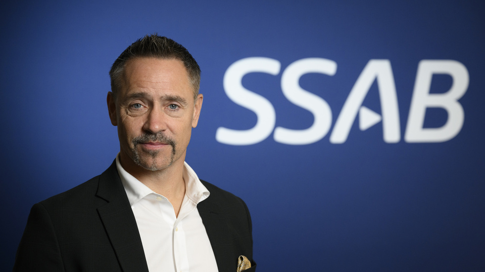 SSABs nya vd Johnny Sjöström. Arkivbild.