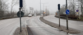 Trafikproblem på centrala vägen i Motala: "Välj en annan väg"