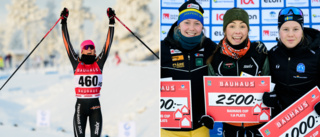 Johanna Hägg tog premiärseger i Sverigecup trots vadproblem