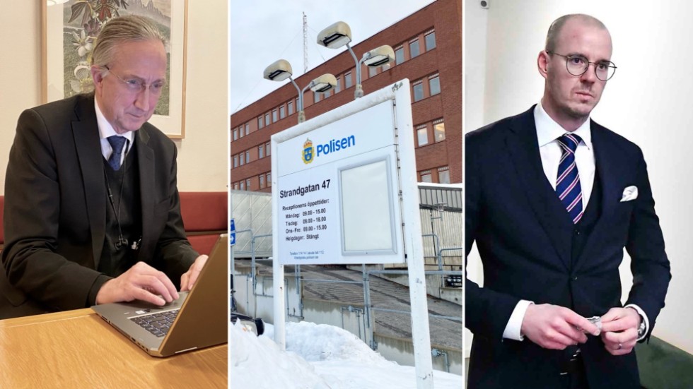Ingen rättslig prövning. Målsägandebiträdet Mikael Stenman och advokat Jens Nyström kommenterar åklagarens beslut att lägga ned förundersökningen mot en polis i Skellefteå.
