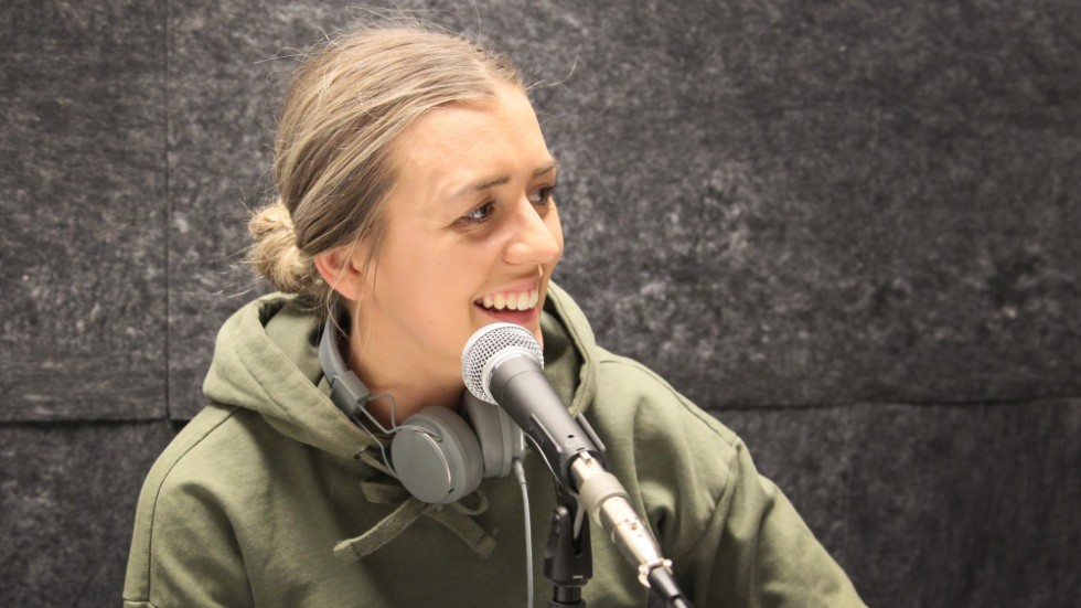 Linnea Johansson funderar över framtiden.