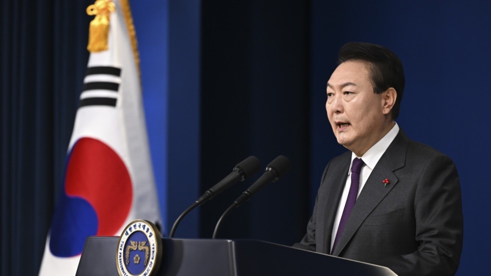 Sydkoreas president Yoon Suk-yeol.