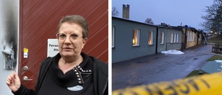 ”Barnen tar det bra, men frågar om sina plattor” • Vi rapporterade direkt om skolbranden