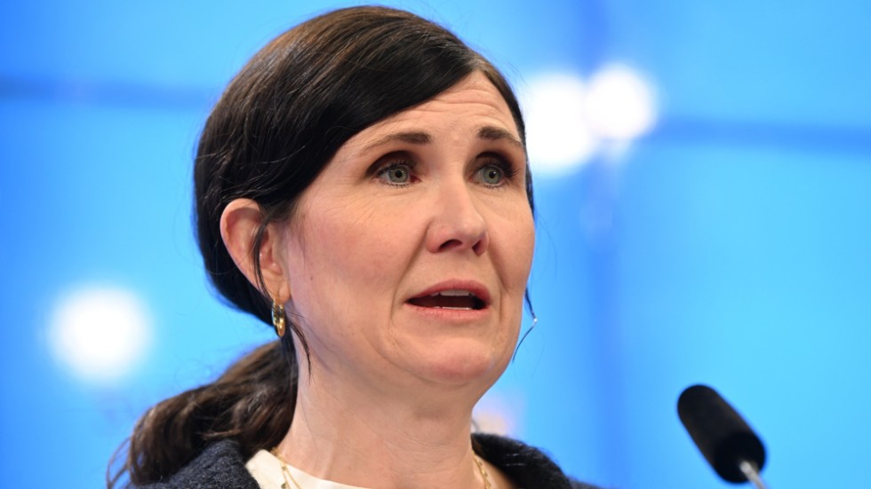 Miljöpartiets sråkrör Märta Stenevi.
