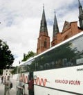 Turisterna har anlänt till Uppsala