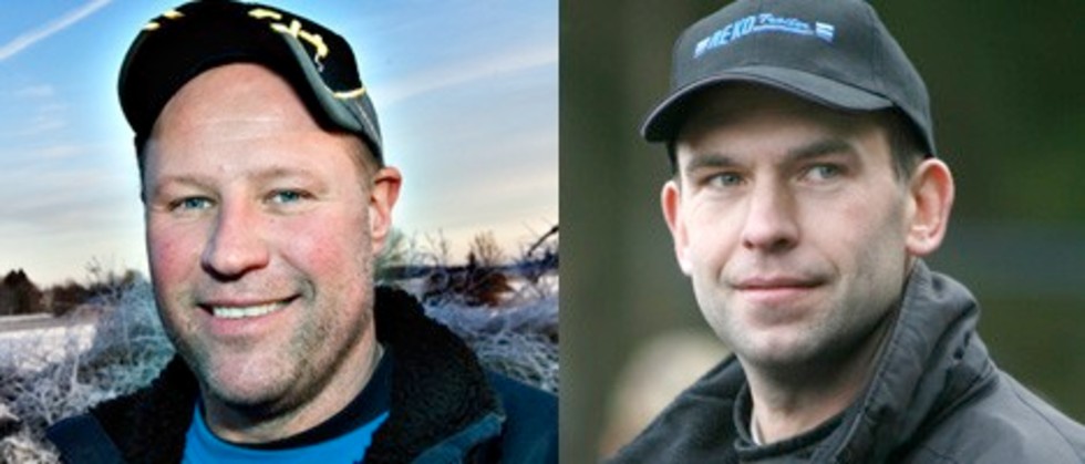 Dick Wicksell kör mot Mats Thorszelius i Roslagsvalsen.