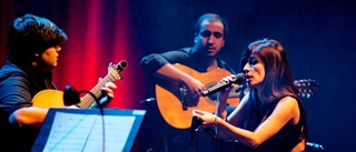 Ana Moura charmade publiken