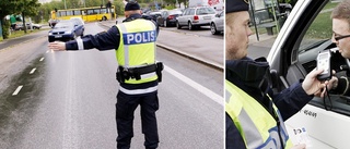 Färre trafikpoliser ute på vägarna