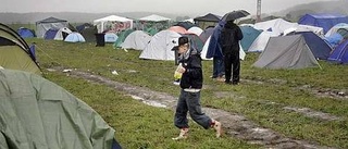 Festivalcampare får flytta