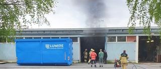 Brand i Gammelstad