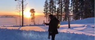 Hollywood-stjärna på plats i Norrbotten