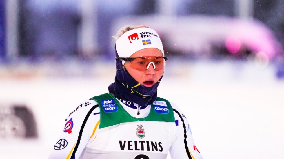 Maja Dahlqvist tog sin tredje sprintseger i världscupen, för den här säsongen.