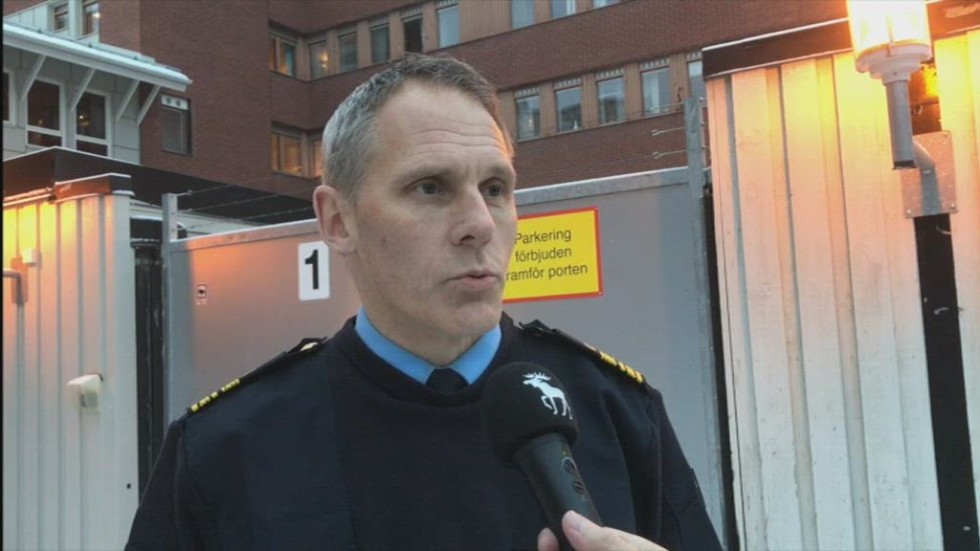 "Det här är en ny situation för oss", säger Lars Westermark, lokalpolisområdeschef i Skellefteå.