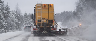 Varning för brist på vägsalt